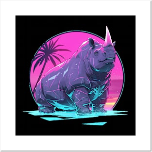 rhino Posters and Art